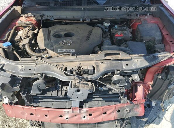 JM3TCACY4G0111888 2016 MAZDA CX-9 Burgundy Вид підкапотного простору