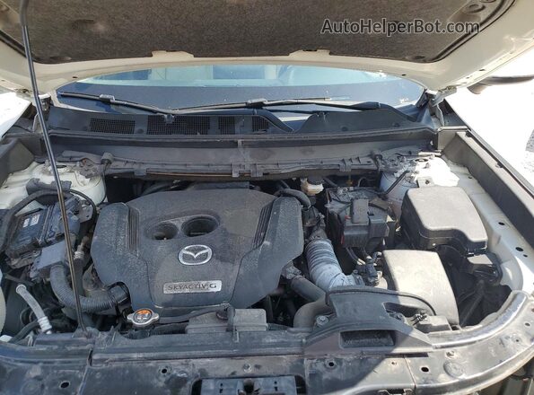 JM3TCACY4L0402840 2020 MAZDA CX-9 White Engine compartment view