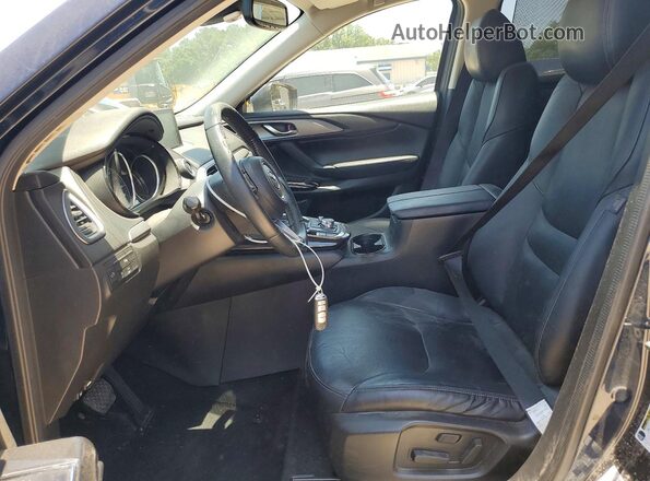 JM3TCACY5J0223431 2018 MAZDA CX-9 Blue Вид салону спереду