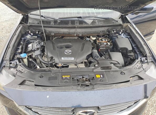 JM3TCACY6G0119863 2016 MAZDA CX-9 Blue Vista del compartimento del motor