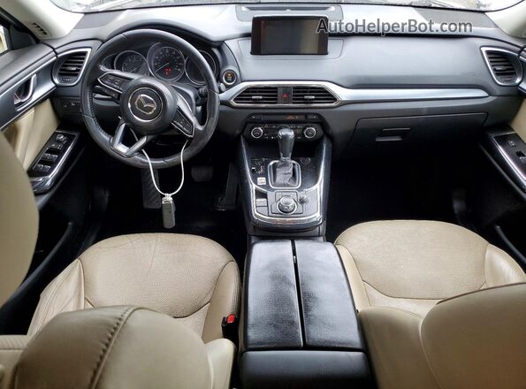 JM3TCACY6H0134400 2017 MAZDA CX-9 White Dashboard view