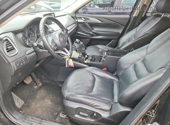 JM3TCACY7J0234026 2018 MAZDA CX-9 Black Front interior view