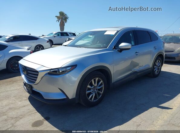 JM3TCACY7K0301192 2019 MAZDA CX-9 Silver Vista tres cuartos delantera izquierda