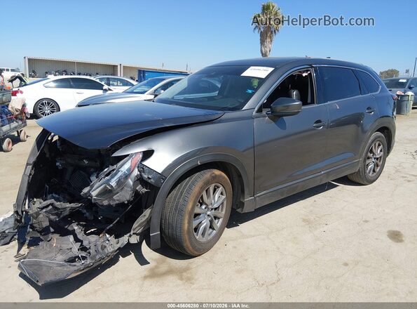 JM3TCACY8J0221446 2018 MAZDA CX-9 Серый Передняя левая четверть