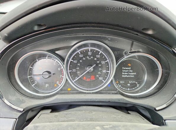 JM3TCACY8K0315747 2019 MAZDA CX-9 Gray ხელსაწყოთა პანელის ხედი