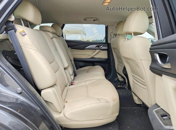 JM3TCACY8K0315747 2019 MAZDA CX-9 Gray უკანა სალონის ხედი