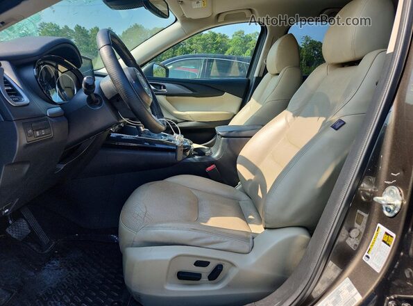 JM3TCACY9J0210228 2018 MAZDA CX-9 Gray Вид салону спереду