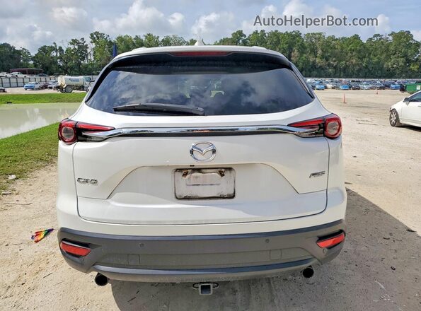 JM3TCACY9J0227126 2018 MAZDA CX-9 White უკანა ხედი
