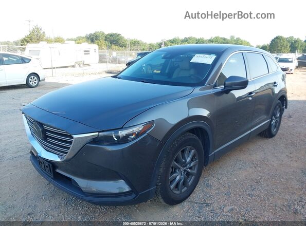 JM3TCACYXM0515709 2021 MAZDA CX-9 Gray წინა მარცხენა ხედი სამი მეოთხედიდან
