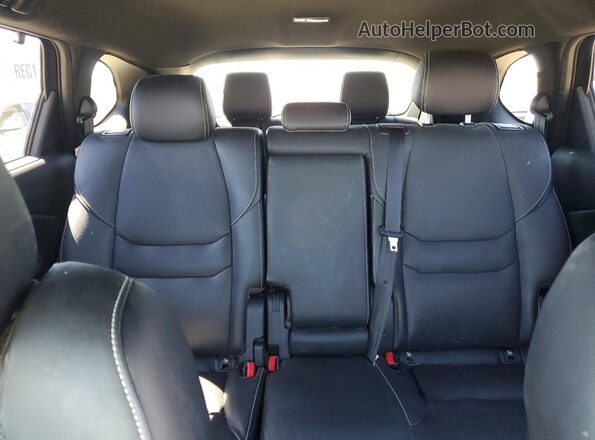 JM3TCADY0M0510999 2021 MAZDA CX-9 Charcoal Հետևի նստատեղերի տեսք