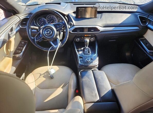 JM3TCADY1J0214451 2018 MAZDA CX-9 Серый Вид панели приборов