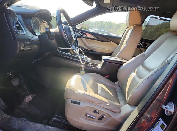 JM3TCADY1J0214451 2018 MAZDA CX-9 Серый Вид салона спереди