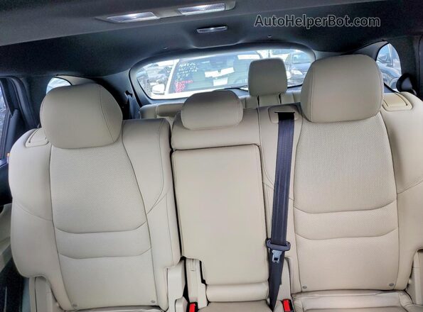 JM3TCADY4H0138136 2017 MAZDA CX-9 White Հետևի նստատեղերի տեսք