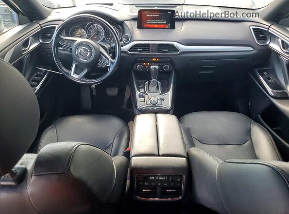 JM3TCADY4J0231454 2018 MAZDA CX-9 White Вид панелі приладів