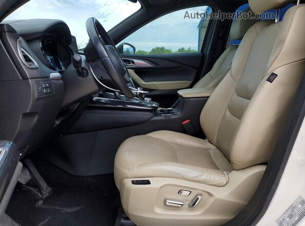 JM3TCADY4L0416302 2020 MAZDA CX-9 Белый Вид салона спереди
