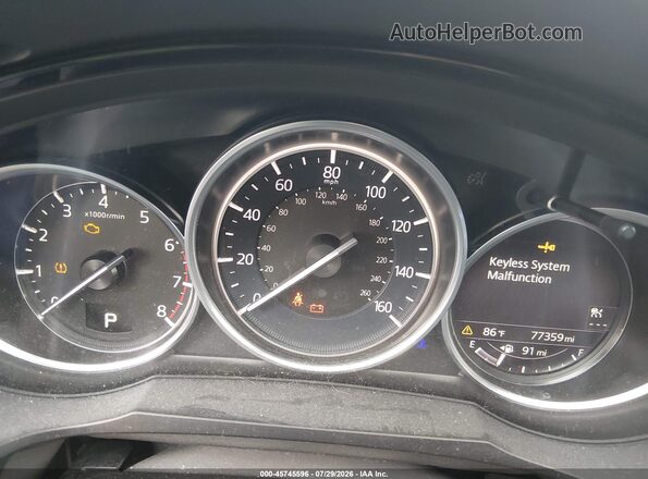 JM3TCADY7G0114296 2016 MAZDA CX-9 Черный Вид задних сидений