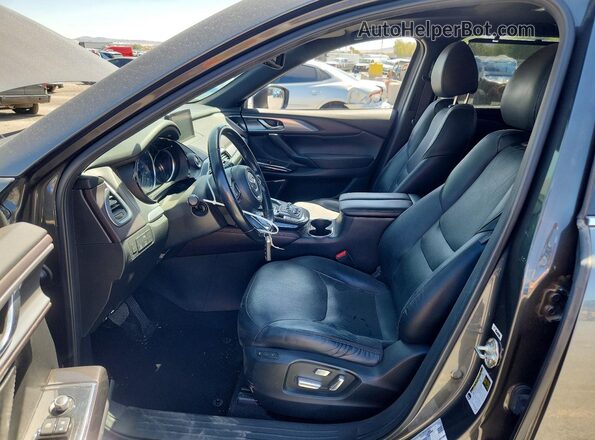 JM3TCADY8J0204662 2018 MAZDA CX-9 Gray Սալոնի դիմացի տեսք
