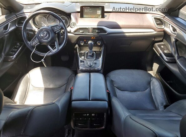 JM3TCADYXG0113496 2016 MAZDA CX-9 Silver Widok deski rozdzielczej