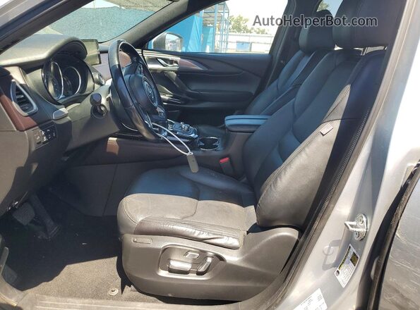JM3TCADYXG0113496 2016 MAZDA CX-9 Silver Widok wnętrza z przodu