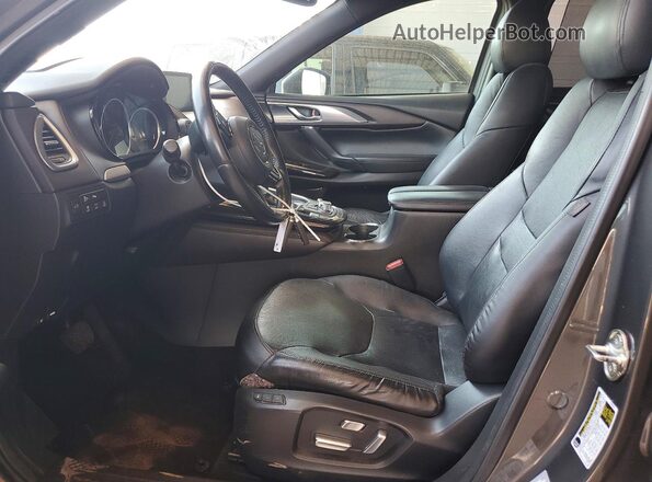 JM3TCADYXG0118522 2016 MAZDA CX-9 Gray Вид салону спереду