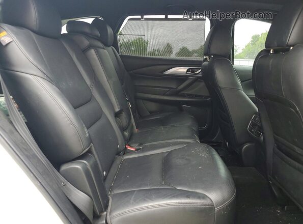 JM3TCADYXJ0234729 2018 MAZDA CX-9 White Հետևի նստատեղերի տեսք