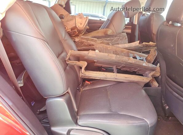 JM3TCBAY3N0621249 2022 MAZDA CX-9 Red Հետևի նստատեղերի տեսք