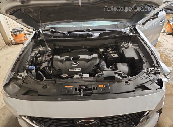 JM3TCBAY8P0648529 2023 MAZDA CX-9 Silver Вид підкапотного простору