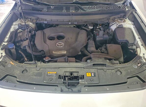 JM3TCBAY8P0653651 2023 MAZDA CX-9 White Engine compartment view