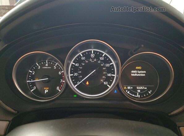 JM3TCBAY9N0624897 2022 MAZDA CX-9 Черный Вид щитка приборов