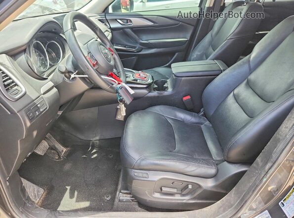 JM3TCBAY9N0627721 2022 MAZDA CX-9 Gray წინა სალონის ხედი