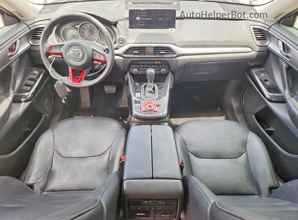 JM3TCBAY9N0627721 2022 MAZDA CX-9 Gray წინა პანელის ხედი