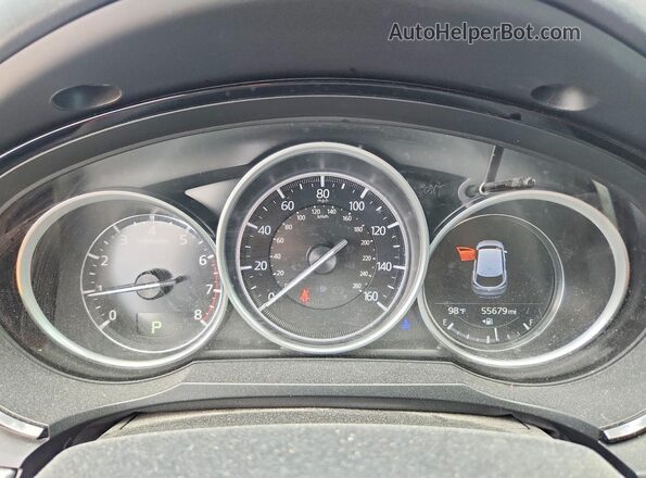 JM3TCBAY9N0627721 2022 MAZDA CX-9 Gray ხელსაწყოთა პანელის ხედი