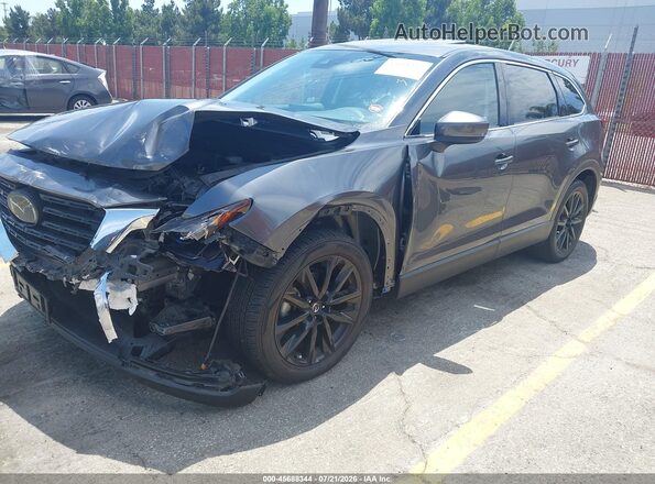 JM3TCBAY9P0649480 2023 MAZDA CX-9 Gray Vista tres cuartos delantera izquierda