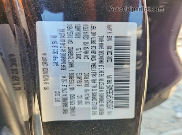 JM3TCBAY9P0656445 2023 MAZDA CX-9 Black Vista de la etiqueta del VIN