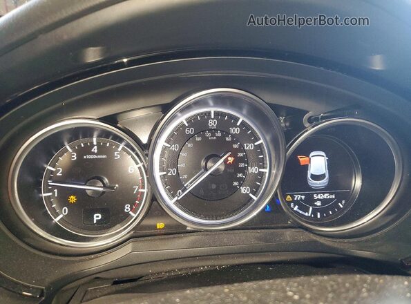 JM3TCBAYXP0648788 2023 MAZDA CX-9 Gray ხელსაწყოთა პანელის ხედი