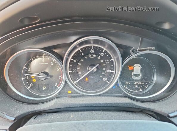 JM3TCBBY2N0617451 2022 MAZDA CX-9 Gray Սարքավորումների վահանակի տեսք