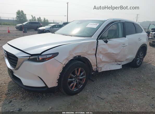 JM3TCBBY3K0316134 2019 MAZDA CX-9 Белый Передняя левая четверть
