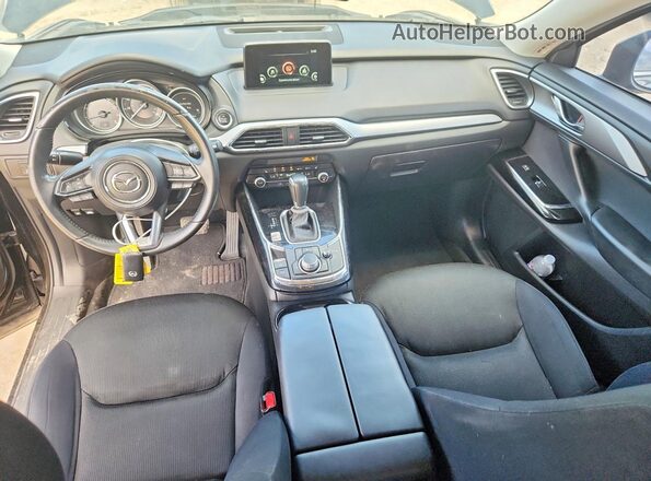 JM3TCBBY3L0419359 2020 MAZDA CX-9 Black Widok deski rozdzielczej