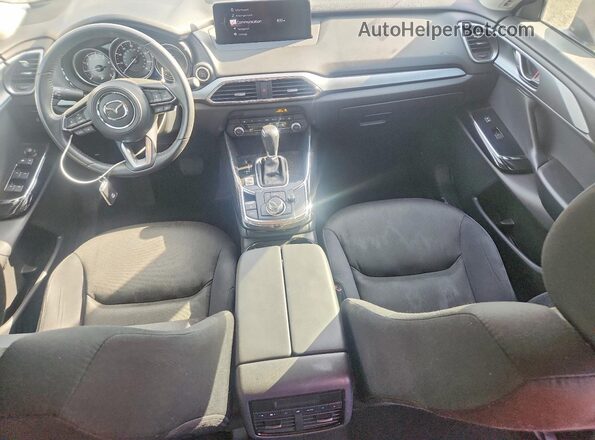 JM3TCBBY9M0525722 2021 MAZDA CX-9 Gray Առջևի վահանակի տեսք