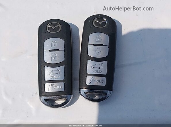JM3TCBCY0G0119170 2016 MAZDA CX-9 Red Vista del salpicadero