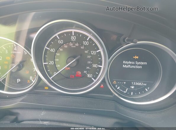 JM3TCBCY0K0302478 2019 MAZDA CX-9 Black უკანა სავარძლების ხედი