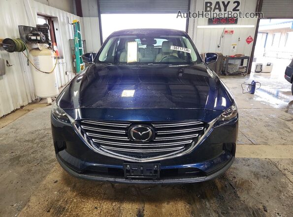 JM3TCBCY1J0233444 2018 MAZDA CX-9 Blue წინა ხედი