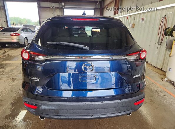 JM3TCBCY1J0233444 2018 MAZDA CX-9 Blue უკანა ხედი