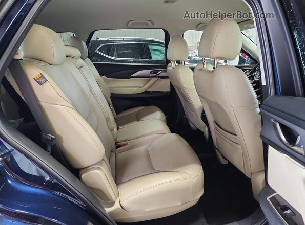 JM3TCBCY1J0233444 2018 MAZDA CX-9 Blue უკანა სავარძლების ხედი