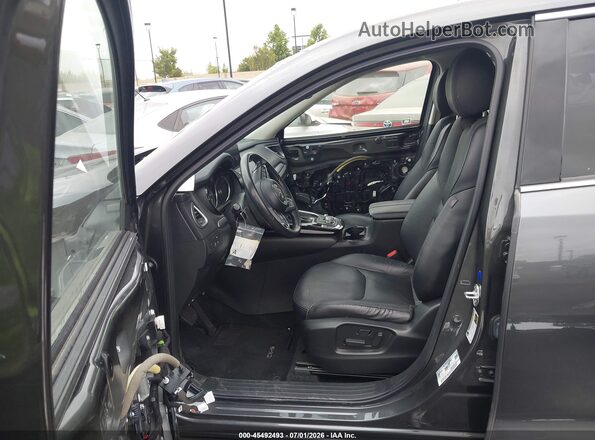 JM3TCBCY1L0410240 2020 MAZDA CX-9 Gray Widok wnętrza z przodu