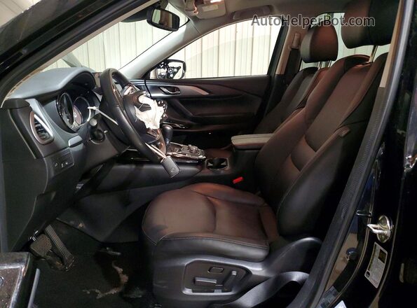 JM3TCBCY1P0653374 2023 MAZDA CX-9 Black Вид салону спереду