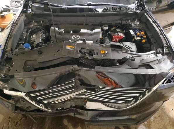 JM3TCBCY1P0653374 2023 MAZDA CX-9 Black Вид підкапотного простору