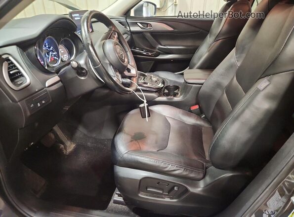 JM3TCBCY3L0420915 2020 MAZDA CX-9 Gray Widok wnętrza z przodu