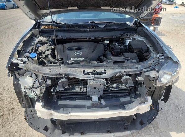 JM3TCBCY4H0133445 2017 MAZDA CX-9 Silver Engine compartment view