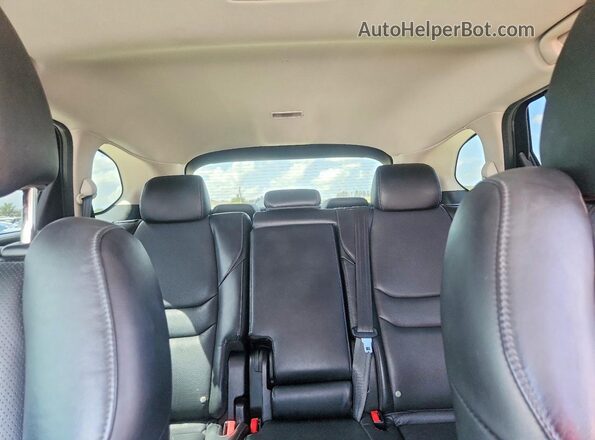 JM3TCBCY4H0133445 2017 MAZDA CX-9 Silver Rear seats view
